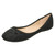 Ladies Anne Michelle Suedette Ballerina Shoes