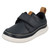 Boys Clarks Hook and Loop Fastening Shoes Cloud Ember