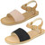 Girls Clarks Stylish Summer Sandals Skylark Pure Y