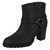 Ladies Clarks Heeled Ankle Boots Verona Rock