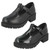 Girls Cool For School Mid Heel T-Bar School Shoes H3069