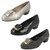 Ladies Da Bella Slip On Court Shoes Salisbury