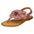 Ladies Leather Collection Toepost Sandals F00207