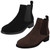 Ladies Leather Collection Suede Leather Ankle Boots F50979
