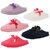 Ladies Memory Foam Mule Slippers with Bows