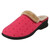 Ladies Padders Wedge Slipper Mules Scarlet