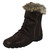 Ladies Remonte Fur Topped Ankle Boots D0593