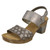 Ladies Rieker Double Strap Block Heel Sandals 69730