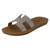 Ladies Savannah Diamante Vamp Mules F00177