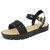 Ladies Savannah Flatform Glitter Sandal