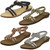 Ladies Savannah Strappy Slingback Sandals F10871