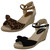 Ladies Savannah Mid Rope Wedge Sandals