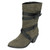 Ladies Spot On Mid Calf Boots