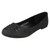 Ladies Spot On Flat Diamante Ballerinas