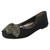 Ladies Spot On Bow Trim Ballerinas F80326