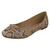 Ladies Spot On Flat Ballerinas F80454