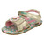 Girls Spot On Flower With Dora Detail Sandals Martha Dora