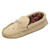 Ladies Moccasin Slip On Slippers Real Suede
