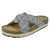 Ladies Spot On Mid Flatform Mules F1R0959