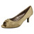 Ladies Spot On Peep Toe Party Heels F1R483