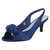 Ladies Spot On Peep Toe Heels F1R878