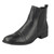 Ladies Spot On Slip On Ankle Boots F5R0259