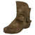Ladies Spot On Flat Ankle Boots F5R0337