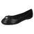 Ladies Spot On Flat Ballerina Shoes F8R0014