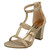 Ladies Anne Michelle Diamante Sandals F6R025