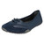 Ladies Down To Earth Flat Comfort Ballerinas F8R0220