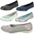 Ladies Down To Earth Flat Shoes F8R0408