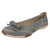 Ladies Down To Earth Flat Ballerinas F8R0479
