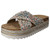 Ladies Spot On Chunky Sole Summer Mule F1R0988