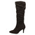 Ladies Spot On Zip Fastening Knee High Boots F5R1243