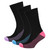 Ladies Bamboo 3 Pack Heel and Toe Non Elastic Socks SK1044