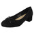 Ladies Spot On Short Heel Bow Detailed Court Shoes F9R0152