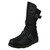 Ladies Spot On Extra-Wide Zip Fastening Biker Style Ankle Boots with Twin SIde Buckle Straps F4R475