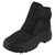 Mens Cushion Walk Fur Lined Black Snow Boots CW82