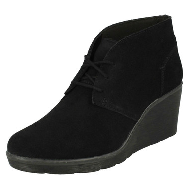 clarks hazen madison wedge boots