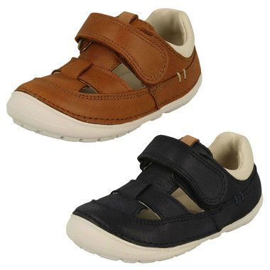 First Shoes By Clarks Boys Casual Trainers Softly Pow