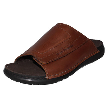 Mens Hush Puppies Casual Leather Sandals - Corbin Slider