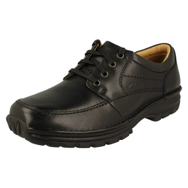 Mens Clarks Extra Wide Lace Up Shoe - Sidmouth Pace