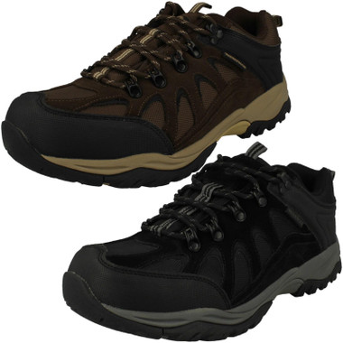 Mens Northwest Territory Waterproof Lace Up Outdoor Shoes - Steen