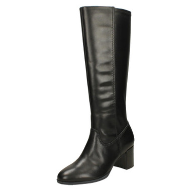 Ladies Clarks Knee High Boots - Freva 55 Long