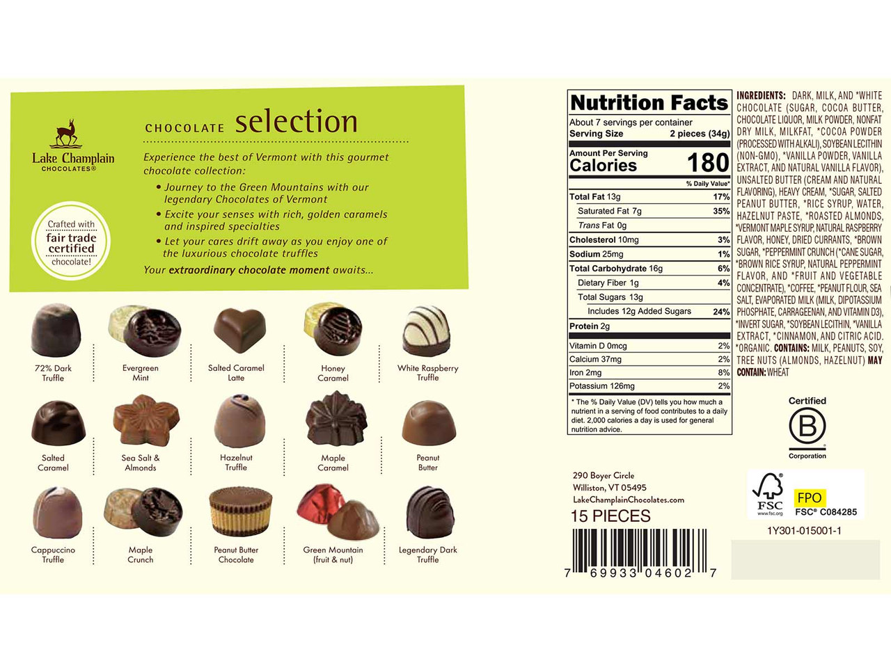 Luxury Chocolate Gift Box | Lake Champlain Chocolates