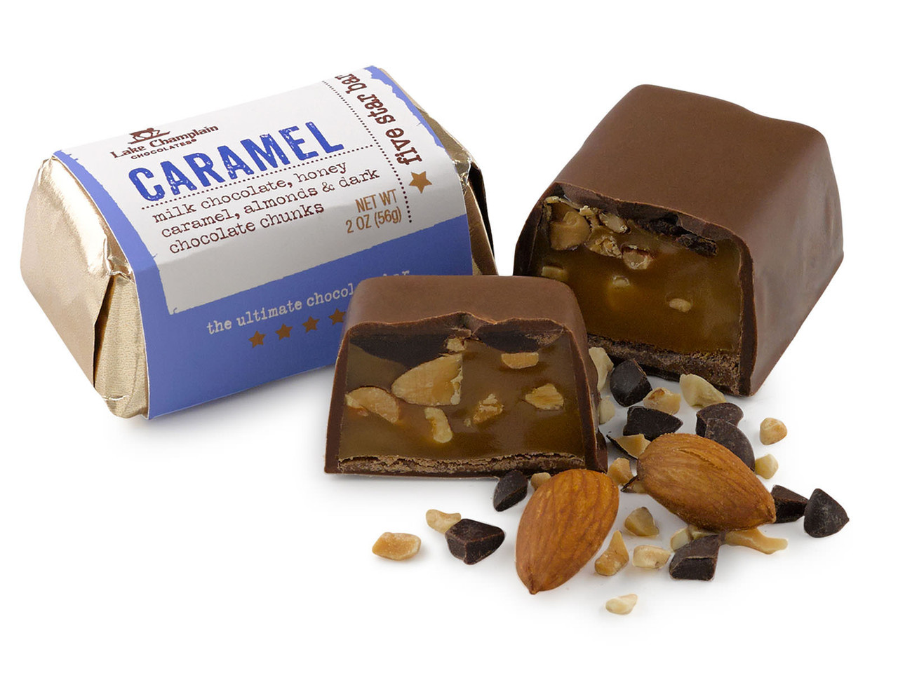 Kaal Weggooien delicaat Caramel 5 Star Bar: Gourmet Caramel Dark Chocolate Bars