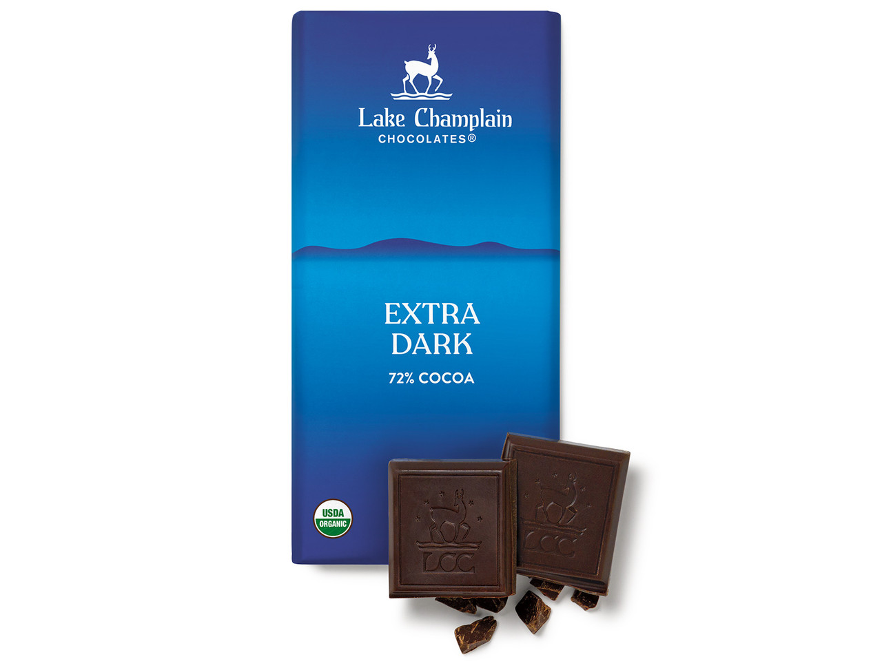 Lake Champlain Organic 72% Dark Chocolate - 3 oz bar