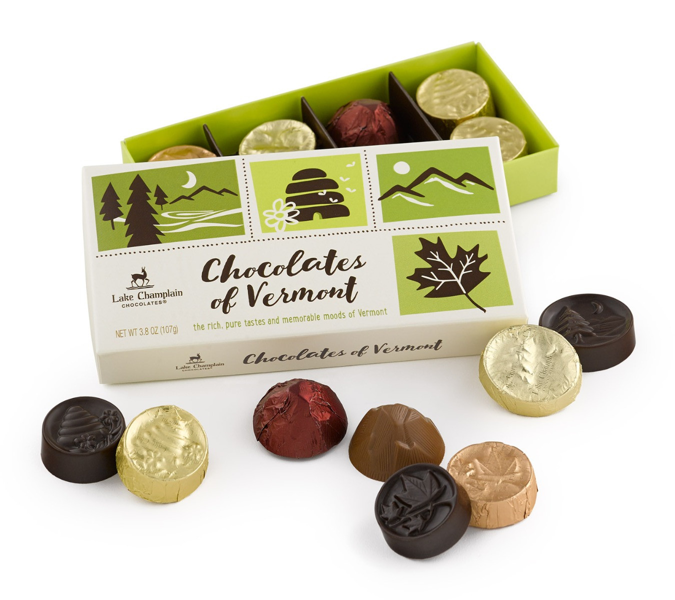 Chocolates of Vermont (8 Pc) Vermont Chocolate & Maple Candies