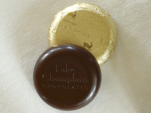 Bulk Organic Dark Chocolate Coins wrapped in gold foil View Product Image