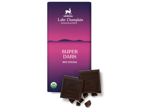 72% Extra Dark Chocolate Bar | Lake Champlain Chocolates